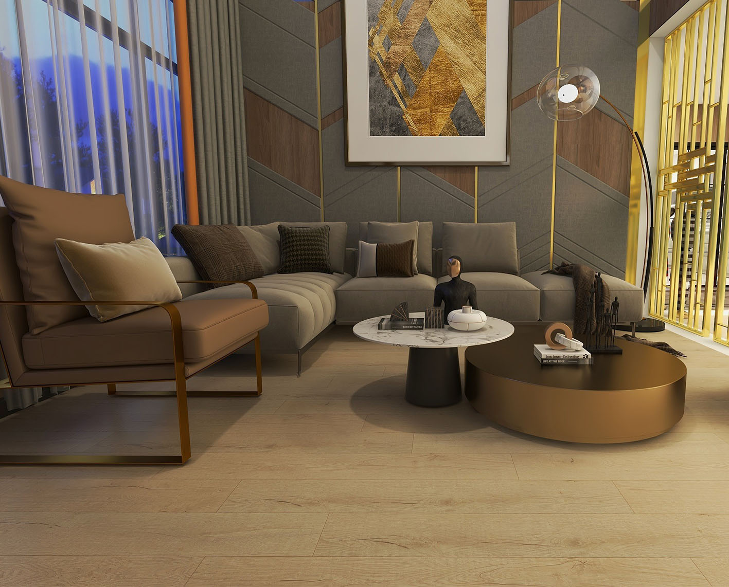 affordable artificial design waterproof vinyl flooring from manufacturer